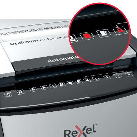 Distrugator documente REXEL PROMAX RSX1538, 15 coli, P4, cross-cut (confeti) [8]