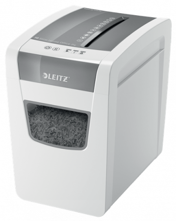 Unitate Protejata - COMERT - Distrugator documente manual Leitz IQ Home Office Slim, P4, cross-cut (confeti), 10 coli, cos 23l
