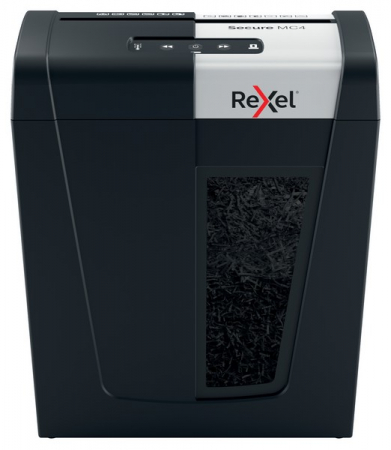 Distrugatoare documente - Distrugator documente manual REXEL SECURE MC4, P5, micro-cut (particule), 4 coli, 14l