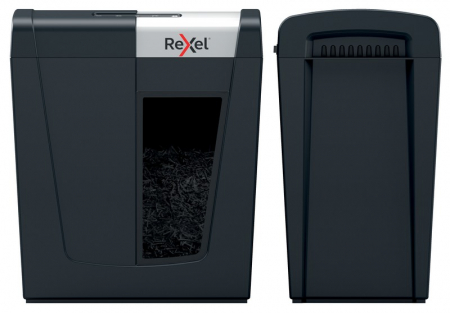 Distrugator documente manual REXEL SECURE MC6, P5, micro-cut (particule), 6 coli, 18l [4]