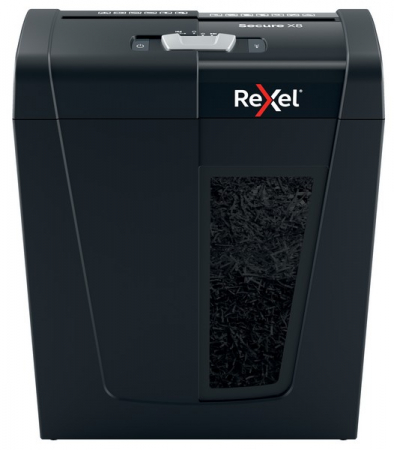 Distrugatoare documente - Distrugator documente manual REXEL SECURE S8, P4, cross-cut (confeti), 8 coli, 14l