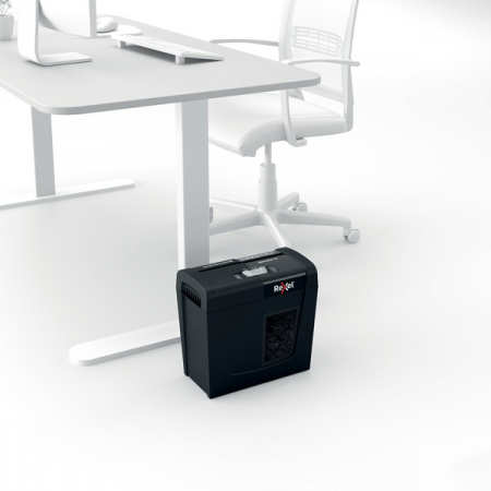 Distrugator documente manual REXEL SECURE X6, P4, cross-cut (confeti), 6 coli, 10l [5]