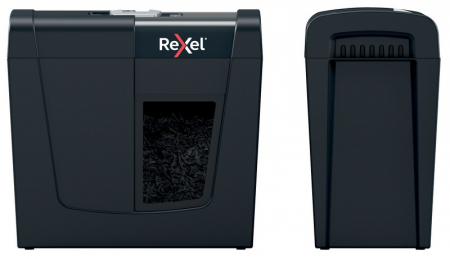 Distrugator documente manual REXEL SECURE X6, P4, cross-cut (confeti), 6 coli, 10l [4]