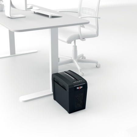 Distrugator documente manual REXEL SECURE X6 Slim, P4, cross-cut (confeti), 6 coli, 10l [5]