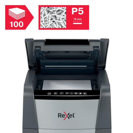 Distrugator documente REXEL PROMAX RSX1538, 15 coli, P4, cross-cut (confeti) [2]