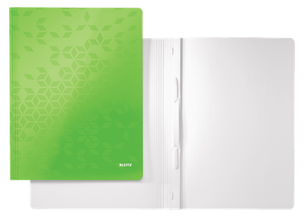 Dosar cu sina Leitz Wow alb [1]