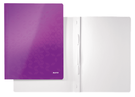 Dosar cu sina Leitz Wow alb [1]