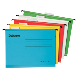 Unitate Protejata - COMERT - Dosar suspendat Esselte Pendaflex rosu 25/set