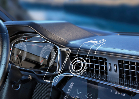 Suport auto magnetic universal DriveGrip, plastic reciclat certificat RCS [4]