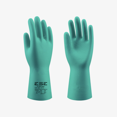 Protectia muncii si Imbracaminte - Manusi nitrilice impermeabile protectie antibacteriana Safety Jogger