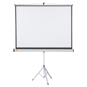 Ecrane de proiectie - Ecran de proiectie Nobo cu trepied, 4:3, 1500 mm x 1138 mm