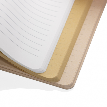 Agenda A5 Elowen fara lemn – coperta trestie de zahar si pagini eco mixte [8]