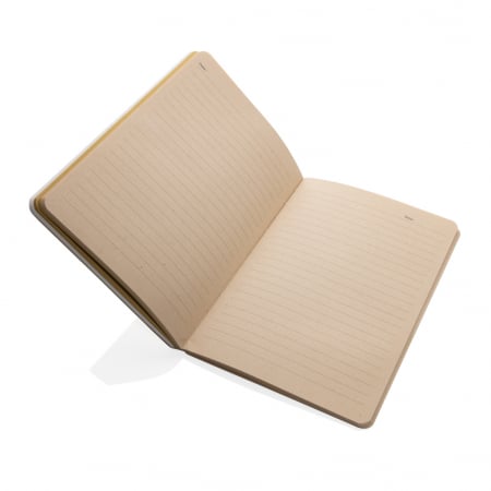 Agenda A5 Elowen fara lemn – coperta trestie de zahar si pagini eco mixte [6]