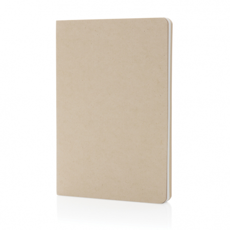 Agenda A5 Elowen fara lemn – coperta trestie de zahar si pagini eco mixte [1]