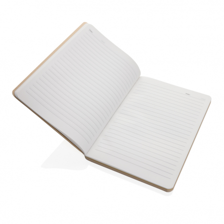 Agenda A5 Elowen fara lemn – coperta trestie de zahar si pagini eco mixte [4]