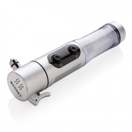 Lampa de urgenta auto cu ciocan si baza magnetica [3]