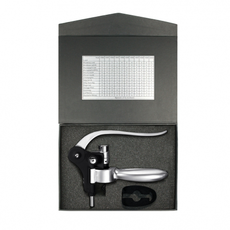 Deschizator de vin Executive Pull It – mecanism parghie, aluminiu si otel calit [8]