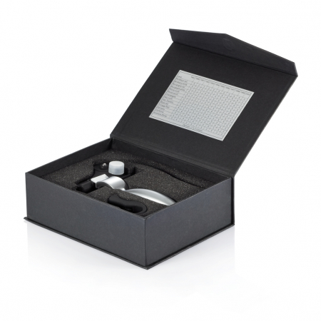 Deschizator de vin Executive Pull It – mecanism parghie, aluminiu si otel calit [2]