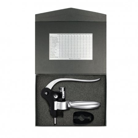 Deschizator de vin Executive Pull It – mecanism parghie, aluminiu si otel calit [3]