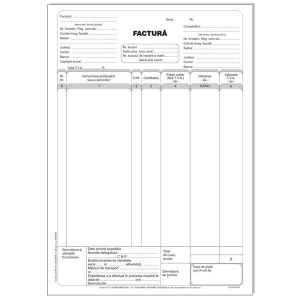 Facturier A4, 50 seturi 3 ex, autocopiativ [1]