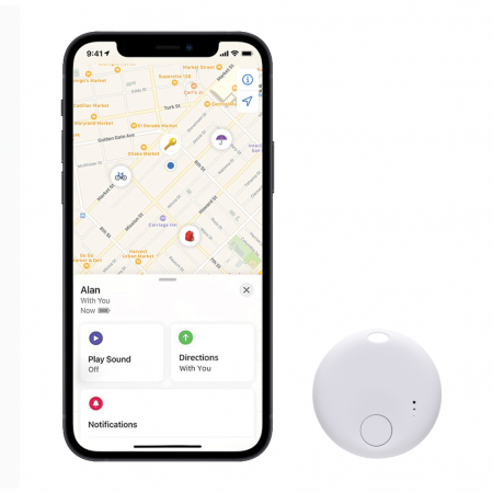 FindMate Apple – localizator reciclabil 12 luni autonomie [4]