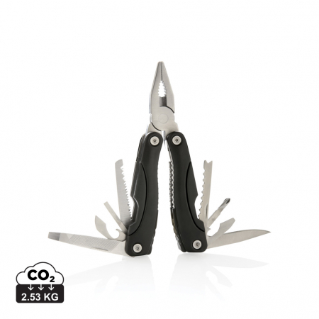 Unelte multifunctionale si bricege (multitools) - Multitool Fix din aluminiu cu 14 functii si husa 600D rezistenta