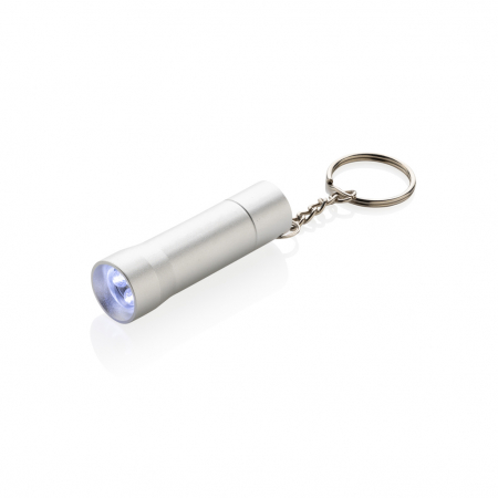 Lanterna breloc Flash din aluminiu reciclat RCS – 15 lumeni, compacta, baterii incluse [1]