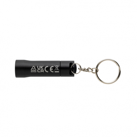 Lanterna breloc Flash din aluminiu reciclat RCS – 15 lumeni, compacta, baterii incluse [3]