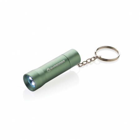 Lanterna breloc Flash din aluminiu reciclat RCS – 15 lumeni, compacta, baterii incluse [6]