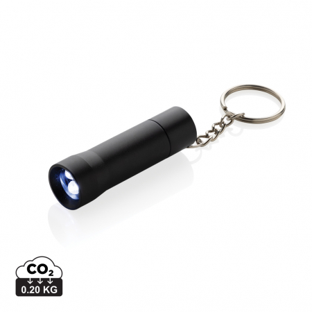 Lanterne - Lanterna breloc Flash din aluminiu reciclat RCS – 15 lumeni, compacta, baterii incluse
