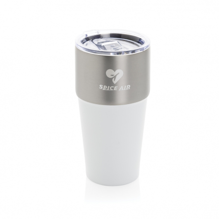 Pahar Fluid otel reciclat 500 ml vacuum cu design doua culori [4]