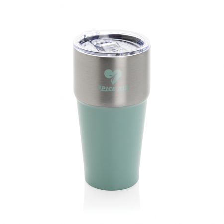 Pahar Fluid otel reciclat 500 ml vacuum cu design doua culori [4]