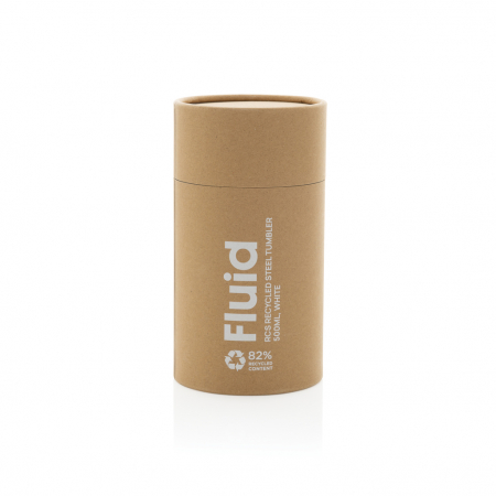 Pahar Fluid otel reciclat 500 ml vacuum cu design doua culori [8]