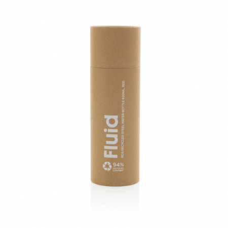 Sticla Fluid otel reciclat 600 ml vacuum cu design doua culori [9]