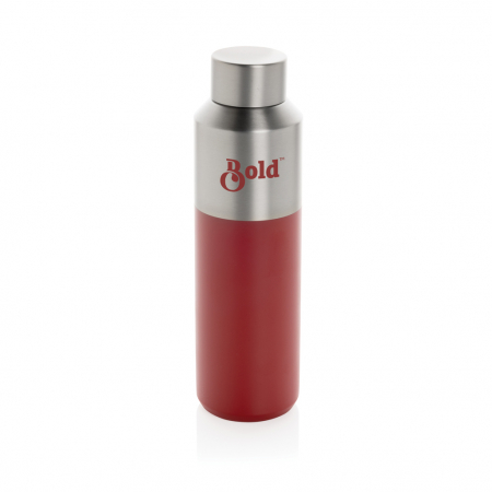 Sticla Fluid otel reciclat 600 ml vacuum cu design doua culori [4]