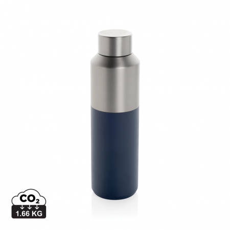 Noutati si inovatii - Sticla Fluid otel reciclat 600 ml vacuum cu design doua culori