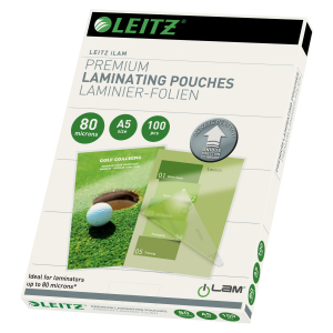 Folie laminare Leitz iLAM UDT, A5, 80mic, 100/set [3]