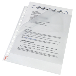 Folie protectie Esselte deschidere L 75mic 100buc [2]