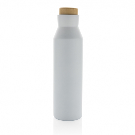 Sticla termos Gaia inox reciclat RCS 600 ml cu capac lemn [1]