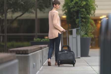 Geanta laptop 15.6" Kensington Contour 2.0 Spinner Executive, cu 4roti, negru [10]