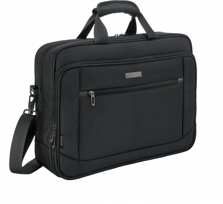 Geanta laptop 15" Colorissimo Voyager, negru/gri [0]