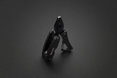 Multitool Gear X de buzunar din otel inoxidabil – 10 functii, carabiniera, design compact [6]