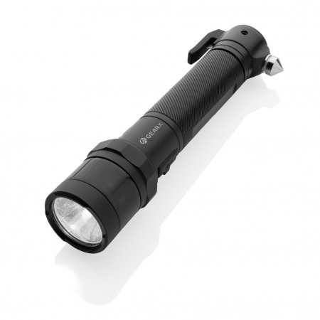 Lanterna auto Gear X din aluminiu reciclat RCS – 500 lumeni, cutter si ciocan geam [2]