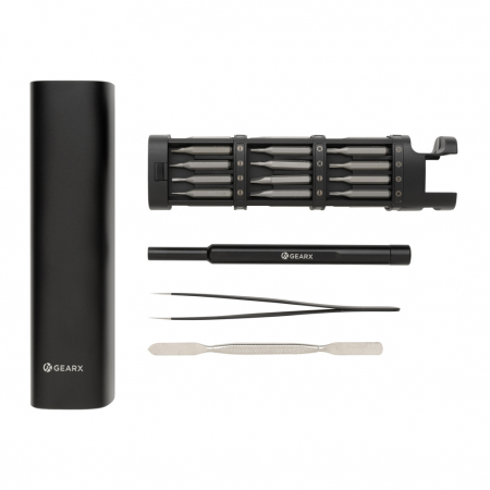 Set surubelnite de precizie Gear X 46 piese din aluminiu reciclat RCS [8]