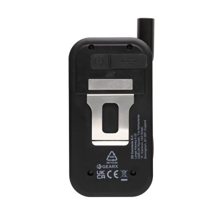 Lampa de lucru Gear X din ABS reciclat RCS – 260/80 lumeni, reincarcabila USB-C [7]