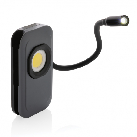 Lampa de lucru Gear X din ABS reciclat RCS – 260/80 lumeni, reincarcabila USB-C [4]