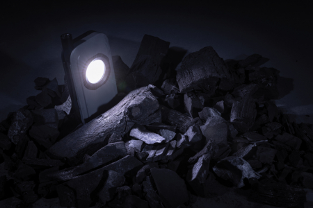 Lampa de lucru Gear X din ABS reciclat RCS – 260/80 lumeni, reincarcabila USB-C [12]
