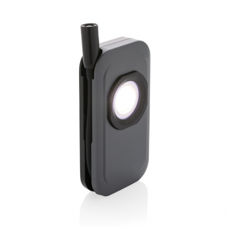 Lampa de lucru Gear X din ABS reciclat RCS – 260/80 lumeni, reincarcabila USB-C [3]