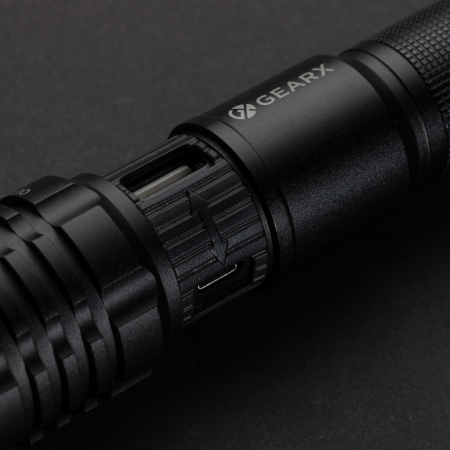 Lanterna Gear X USB reincarcabila – 1000 lumeni, raza 500 m, autonomie 4h, IPX4 [9]
