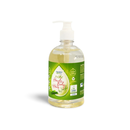 Unitate Protejata - PRODUCTIE - Gel de curățare mixt 3 in 1 Ekomax Green Nature Eco Line cu pompita 500ml